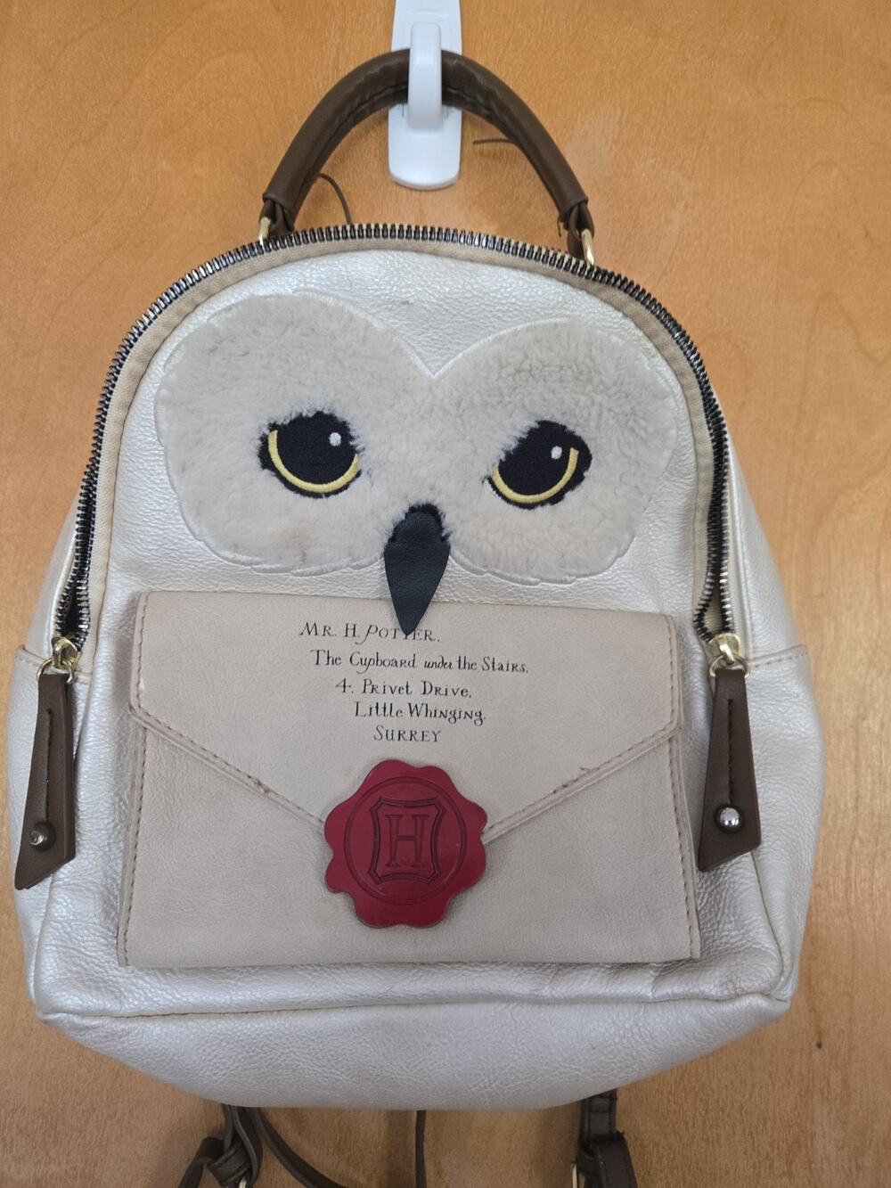Limited Edition Vintage Hedwig Figural Letter Backpack Harry Potter Owl